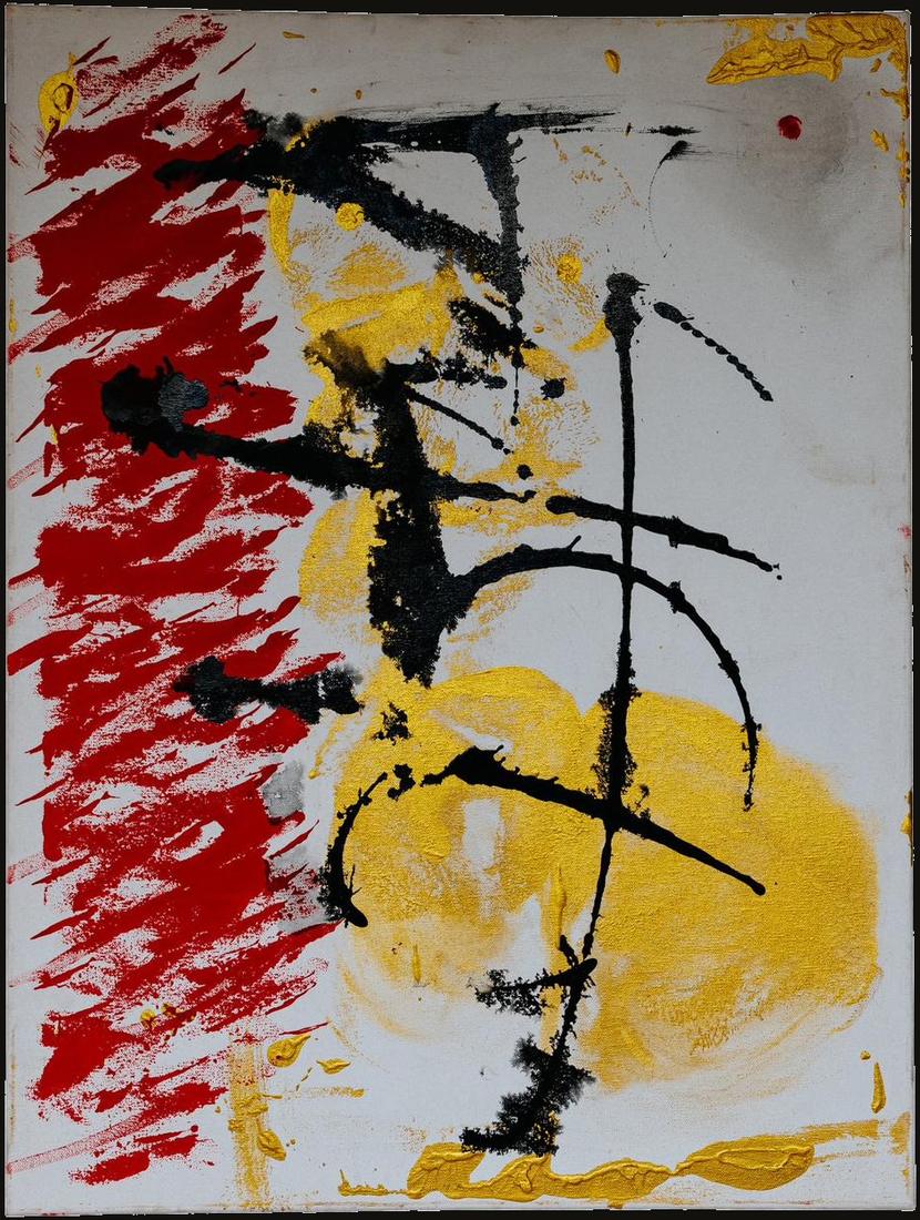 Centauress in Pursuit, mixed media work by Nana Bors