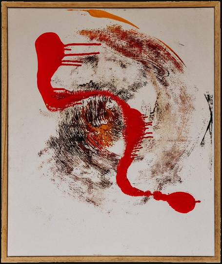 Spinning, mixed media work by Nana Bors