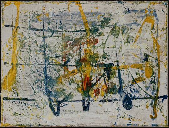 Visual Family II, mixed media work by Nana Bors