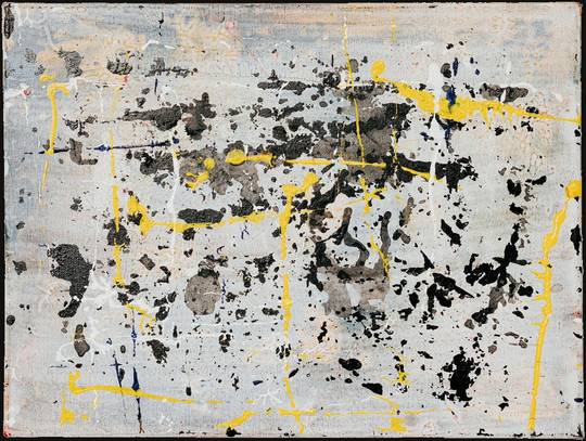 Visual Family III, mixed media work by Nana Bors