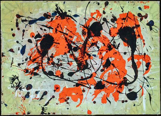 The Chaos of Freedom, mixed media work by Nana Bors